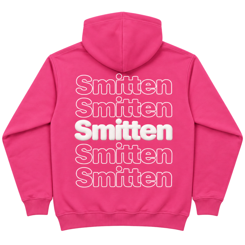 Smitten Hoodie in Pink